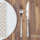 Table Setting on Wood Table - Restaurants in Hutto Texas