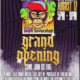 Ash Smoke & Glass Grand Opening Poster