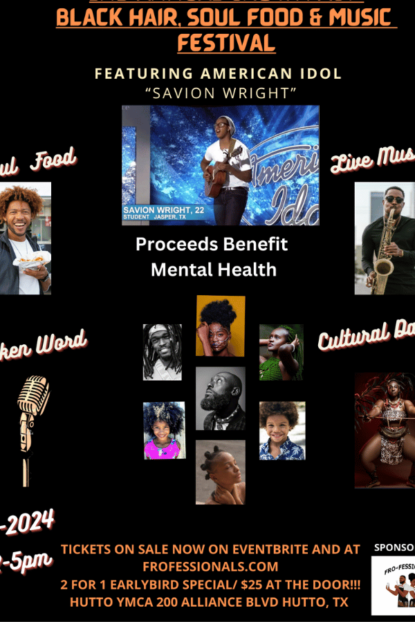 Second Annual Crown Act Black Hair, Soul Food & Music Festival in Hutto