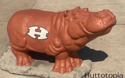 Hutto's HippoNation Hippo from Athletic Building