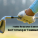 Hutto Resource Center Golf 4 Hunger Tournament