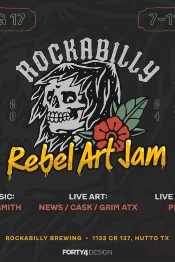 Rockabilly Rebel Art Jam 2024