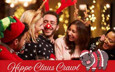 Hippo Claus Crawl Hutto|Huttotopia.com