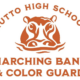 Hutto High School Marching Band & Color Guard Logo